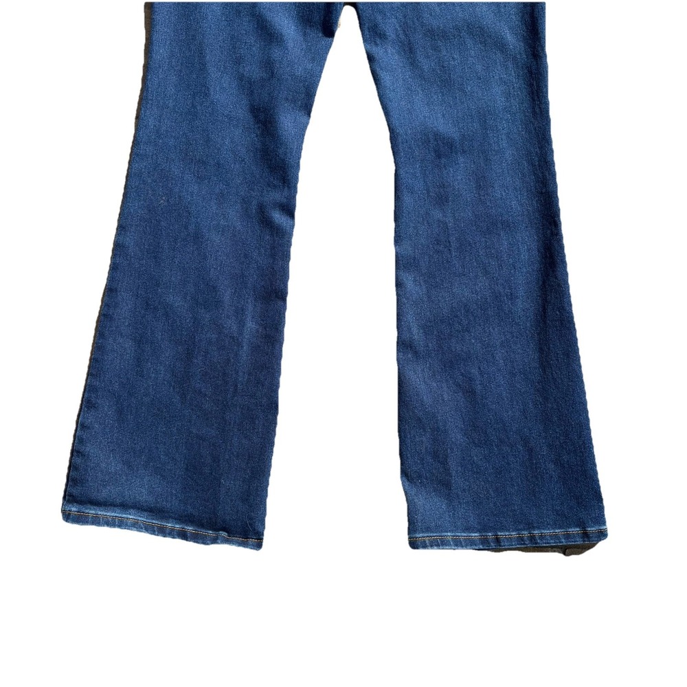 DG2 Diane Gilman Jeans Size 8/30x31 Bootcut Stretch Denim Blue Jeans Women's - Picture 6 of 10